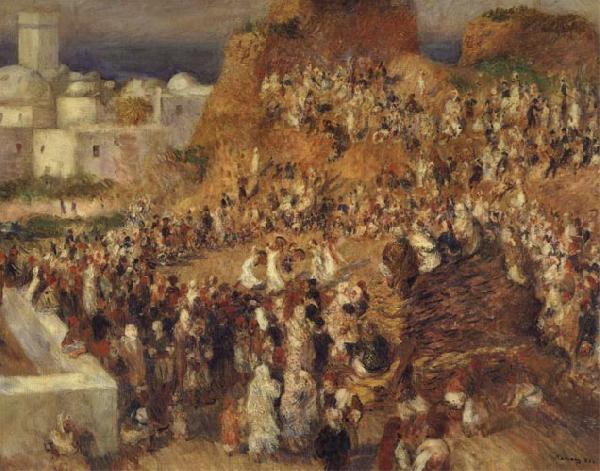 Pierre Renoir The Mosque(Arab Holiday) Spain oil painting art